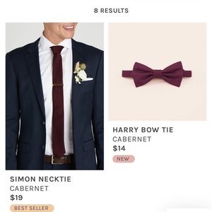 Simon Cabernet Men’s Tie Birdy Grey NWT (5 available)